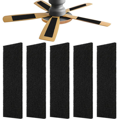 Deckenventilator-Filter für Rotorblätter, 6er-Pack, Luftfilter mit Aktivkohle-Geruchsneutralisator und Luftreinigern