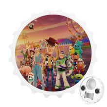 Magnetischer Flaschenöffner aus Toy Story mit Kühlschrankmagneten – Einzigartige Geschenkidee für Campingfans – Cooles Gadget für