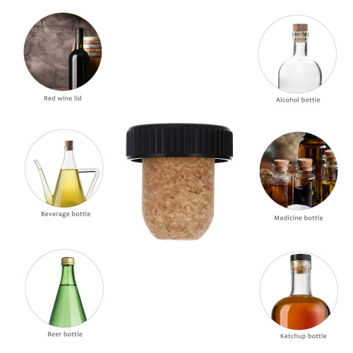 Glass Corks for Creative Bottle Sealing Decor 1