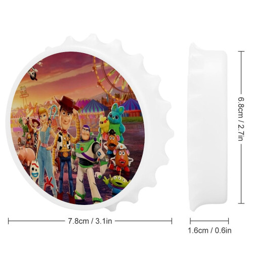Ανοιχτήρι μπουκαλιών Toy Story μαγνητικό με μαγνήτες ψυγείου αυτοκόλλητο μοναδική 1