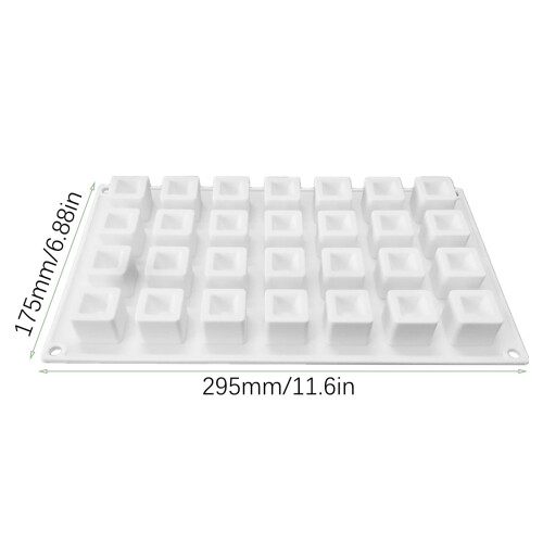 XHXGZ Baking Set Fluted Square Cake tools Silicone Chocolate Making tools Diy French Baking tools Cake Decorating Kit 2