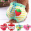 Walbest Diaper Dog Sanitary Pantie με τιράντες, τυπωμένα με φράουλα, φυσιολογικά σορτς, πάνες για 1