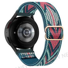 Elastische, glanzende Boheemse Pride-armband 20mm/22mm, compatibel met Samsung Galaxy Watch 7/6/5/4 & Huawei GT4-3-2band