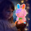 Κιτ φωτιστικού Comefolife Paint Your Own Bunny, Κιτ χειροτεχνίας και ζωγραφικής για παιδιά 6-12 4