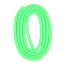 Mangueira de combustível de silicone Winyuyby100CM para carros RC, caminhões e pistas nas escalas 1/10 e 1/18, acessório verde para RC.