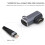 BOFEER Typ-C/8-stifts/Micro USB-laddningsadapter med hål för snodd, stöder dataöverföring för kompatibel med Garmin Venu2 5