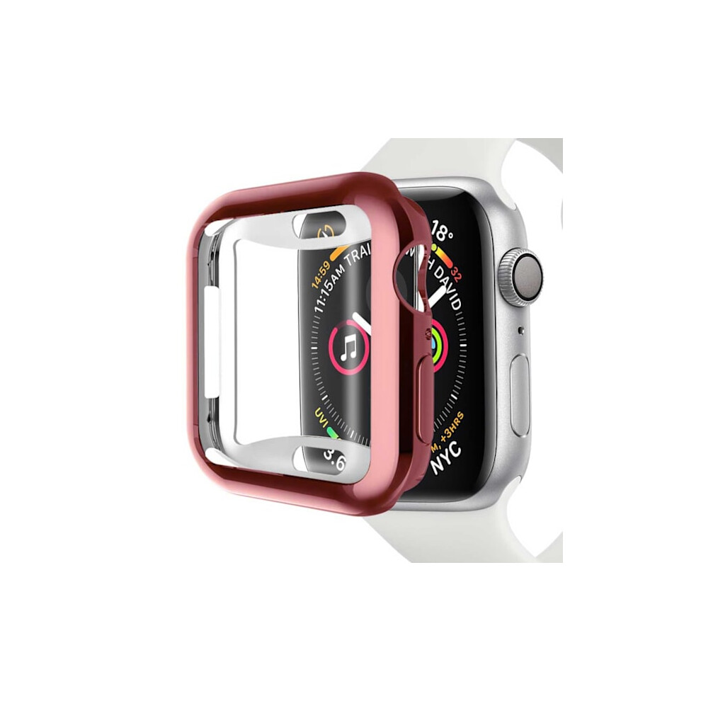 Full Coverage Compatible With Apple Watchwith Apple Watch 1/2/3 Case Screen Protector 38Mm Pink 9164030048904