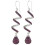 Elements Crystal Leverback Earrings 18k White Gold Plated Multiple Colors 5