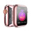 Capa protetora de tela rosa com cobertura total, compatível com Apple Watch 1/2/3, 38 mm. 3