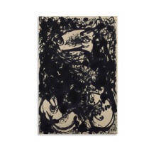 Affiche abstraite de Jackson Pollock, 50 x 75 cm (20 x 30 pouces), idéale pour la décoration de chambre et l'esthétique de la pièce.