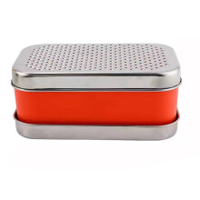Ensemble de râpes à légumes - Râpe à fromage manuelle double face - Hachoir en acier inoxydable avec brosse de nettoyage - Accessoire de cuisine
