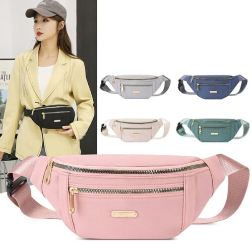 Αθλητική τσάντα μέσης γυναικών crossbody πορτοφόλι ζώνη τσάντα ταξιδιού τηλεφώνου - 1