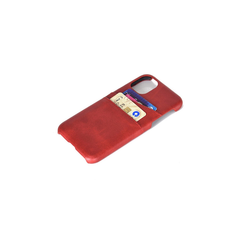 Powerful Stylish Case With Card Holder - Compatible With Iphone 11 Pro Red 9164030189133