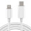 Pack - 20W USB-C PD Fast Charger for compatible with iPhone +2M Cable White 4