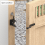 Self-Locking Gate Latch Carbon Steel Post Mounted Fence Gate Latch Heavy Duty Automatic Lever Latch 2
