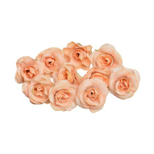 Jygee Kunstmatige Rozenhoofden Winkeletalage Decoratie Bruiloft Feest Zijden Bloemen Decoratie oranje