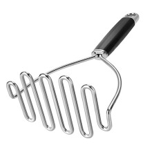 Kartoffelstampfer mit ergonomischem Griff – Wiederverwendbar, spülmaschinenfest, handlicher Obst- und Gemüsestampfer – Unverzichtbares