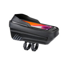 Sacoche de vélo en EVA rigide, étanche, pour écran tactile, sacoche avant avec fixation rapide, sacoche pour tube supérieur de cadre.