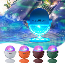 Jacenvly2024 Nouvelle enceinte Bluetooth avec projection de ciel étoilé, système audio féérique pour vos soirées, utilisation en extérieur,