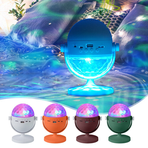 Jacenvly2024Νέο ηχείο Bluetooth με προβολέα Starry Sky, Ονειρεμένο ηχοσύστημα σκηνής πάρτι,