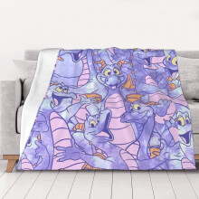 Flanelové deky Figment Blanket Throw Ložní prádlo Dekorace do pokoje Na postel Pohovka 80"X60"
