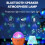 Jacenvly2024Νέο ηχείο Bluetooth με προβολέα Starry Sky, Ονειρεμένο ηχοσύστημα σκηνής πάρτι, 5