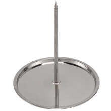 Support vertical pour brochettes à poulet, grille à viande pour barbecue, idéal pour les steaks, le poulet et autres viandes. Accessoires pour