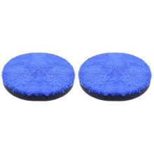 2-teiliges Autowaschset mit Schwamm-Polierpads zum Polieren von Lacken, blaue Polierschwämme
