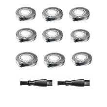 SH30 Ersatzscherköpfe (3er-Pack) für Rasierer 2300, 3800, 3000, 2000, 1000 und S738, kompatibel mit Sharp-Klingen, inklusive 9-teiliger