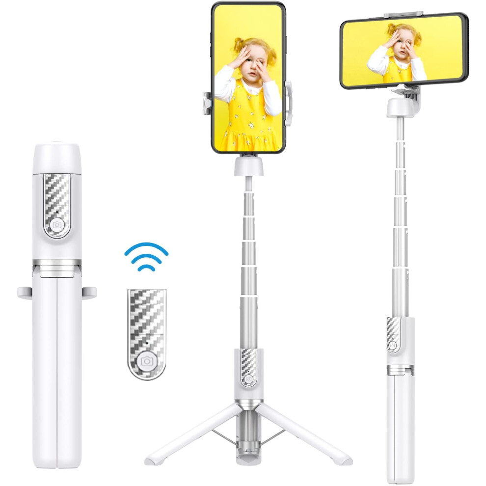 Selfie Stick Phone Tripod -Bluetooth Tripod Stand With Wireless Remote Shutter, 360Â Rotation Extendable 9464372851430