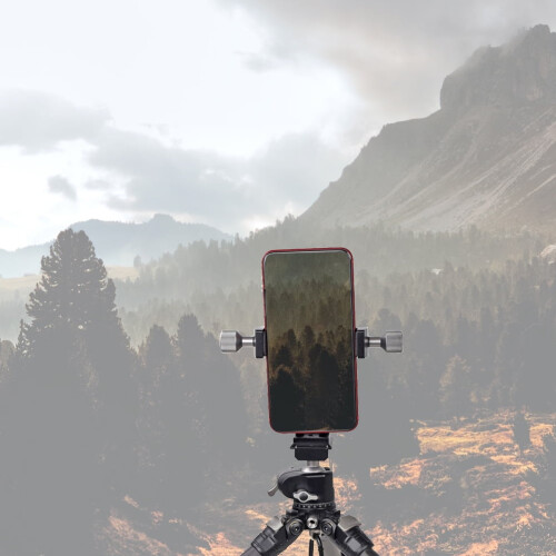 Προσαρμογέας βάσης τρίποδα smartphone Cold Shoe Τηλέφωνο Clip360Rotation Σφιγκτήρας smartphone 2