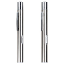 2pcs Mini LED Flashlight Pen Light Medical Home Lighting Emergency Torch