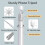 Selfie Stick Phone Tripod -Bluetooth Tripod Stand with Wireless Remote Shutter, 360Â Rotation Extendable 2