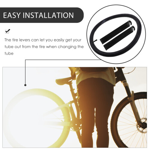 3Count Schrader Bicycke Tube Εσωτερικός σωλήνας ποδηλάτου Ελαστικός σωλήνας ποδηλάτου 2