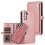 Kompatibel med Samsung Galaxy S21 - Practical2-1Wallet-etui, sort 6