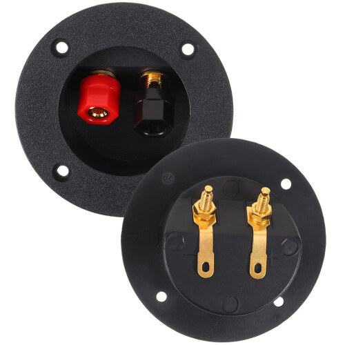 Voiceine2pcs Ακροδέκτης ηχείου Σύνδεση σύνδεσης ηχείου Στύλος ακροδέκτη κουτιού