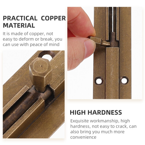 Sliding Barrel Bolt Slide Lock Double Door Plug Security Locks for Doors Chain Latch 1