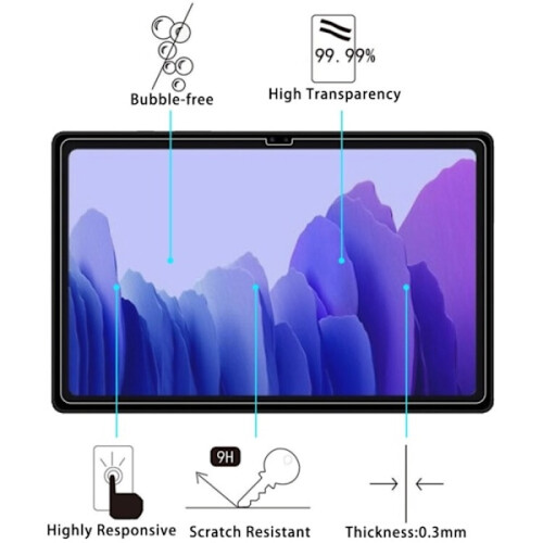 Προστατευτικό οθόνης συμβατό με Samsung Galaxy Tab A7 2020Διαφανές 1