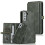 Kompatibel med Samsung Galaxy S21 - Practical2-1Wallet-etui, sort 3