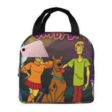 Scooby-Doo-Lunchtasche, niedliche isolierte Lunchtasche, wiederverwendbare Kühltasche für Picknicks, Reisen und Outdoor-Aktivitäten