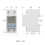 Διακόπτης μέτρησης γκράφιτι 63A Wifi Smartphone Control Circuit Breaker63A Ασύρματος μετρητής 5