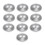 3d Mold Bath Salt Manual Ice Block Semi-sphere Molds Hemispherical Shape 10 Pcs 1