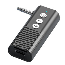 Trådløs Bluetooth 5.3-sendermottaker 3-i-1 USB-adapter lydmottaker Bluetooth-billader Aux for TV-høyttalere