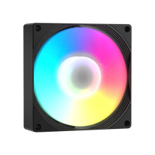 jixopn9cm ARGB PWM Chassis Fan 4Pin Silent CPU Cooling Fan do obudowy komputera (czarny)