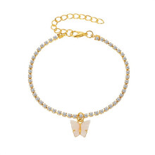 Jacenvly2024Nieuwe cadeaus Voetarmbanden voor vrouwen Strand Enkel Voet Sieraden voor vrouwen, Strass Kleine Vaderdag Cadeaus voor echtgenoot
