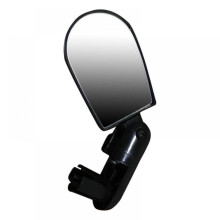 Prettyui High-quality Bicycle Mountain Bike Adjustable Rotatable Handle Rearview Plane Mirror Bicycle Equipment