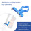 2-delige bidonhouder/fietsdragerhouder/adapter van aluminiumlegering 6