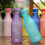 Μπουκάλι νερού Wzzjkit550ml, παχύρρευστο διαφανές ματ αθλητικό μπουκάλι για 5