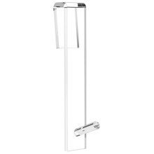 Minxio Sturdy Acrylic Shower Door Hooks for Convenient Towel Storage and Organization,transparent