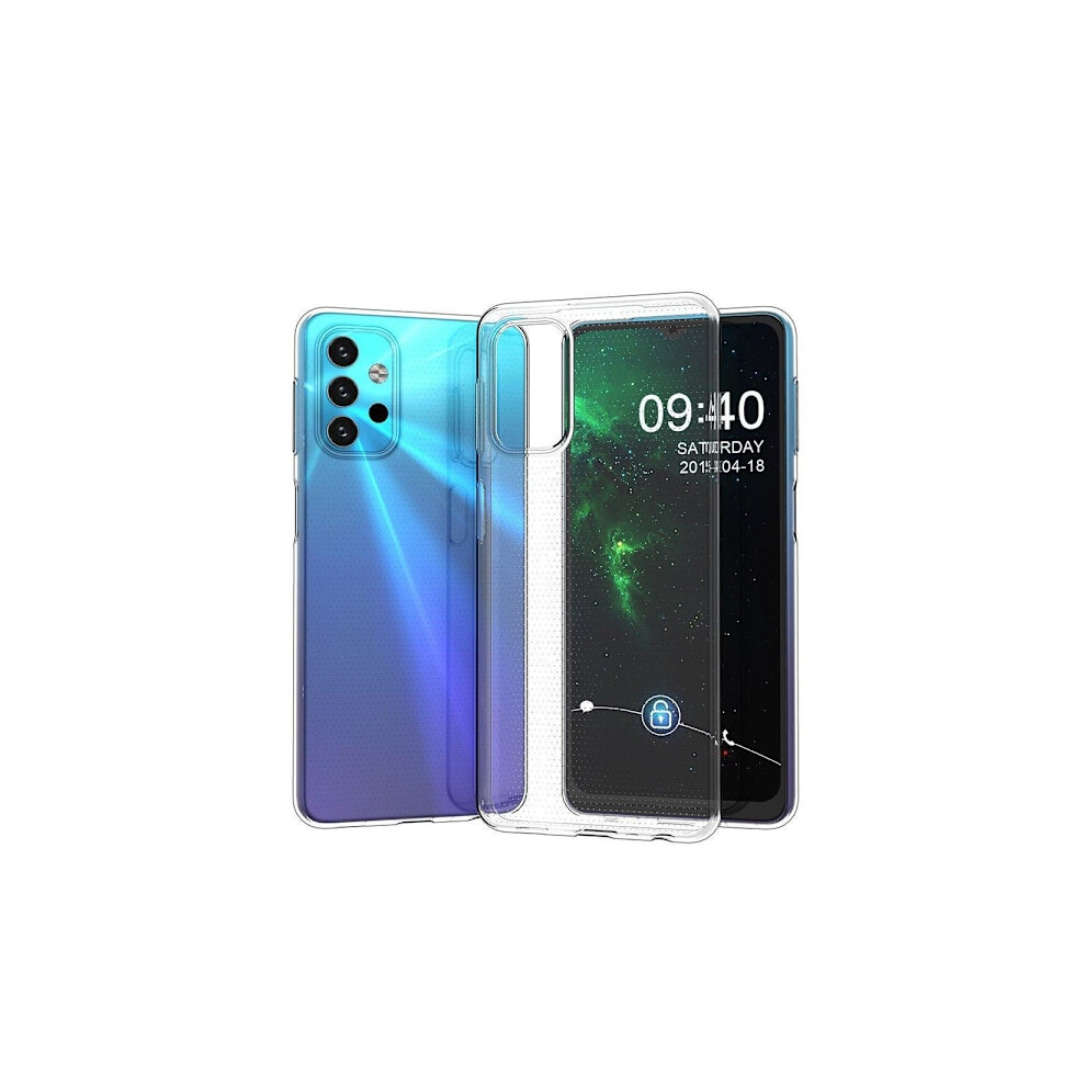 Case Compatible With Samsung A14 4G/5G In Transparent Rubber Transparent 9464372901692